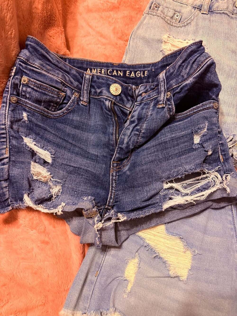 BUNDLE of 4! BDG Super High Rise Cheeky Distressed Denim Shorts and more